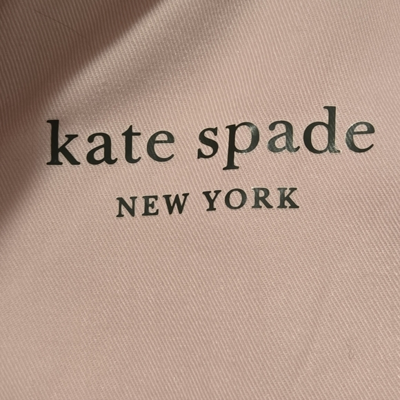 Like New! Kate Spade Gold Polka Dotted Pink Patent Leather Purse - Picture 10 of 10